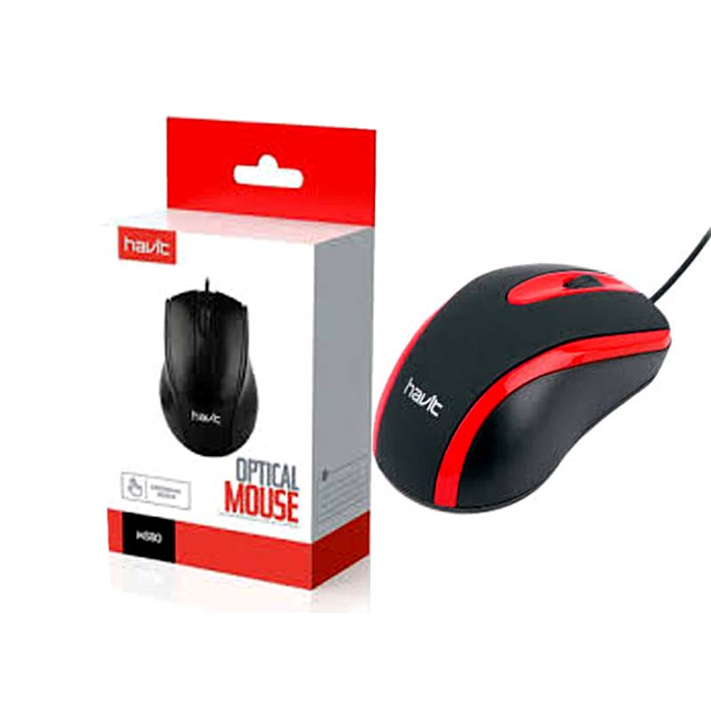 Computeroptikal Mouse USB Optical Computer Mouse (Havit) -1pieces – K SHOP