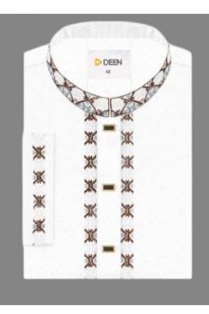 Deen Brand Embroidered Cotton Panjabi