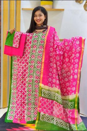 বুটিক থ্রি পিস (সুতি)