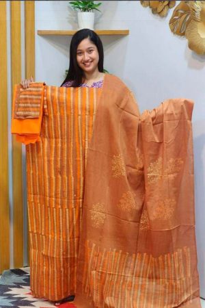 বুটিক থ্রি পিস (সুতি)