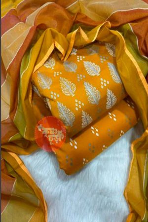 কৃষ্ণচুড়া কটন থ্রি পিচ