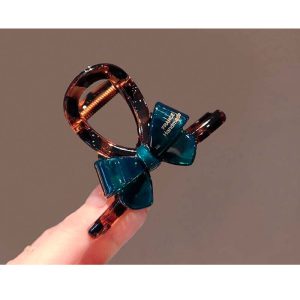 Decorative Bow Hair Claw Clip