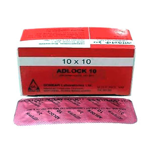 Adlock 10 Tablet -1 strip