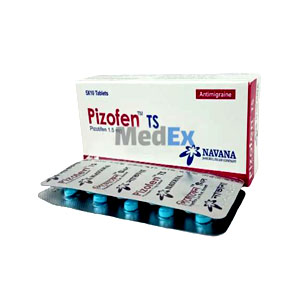 Pizofen TS 1.5mg- 1Strip
