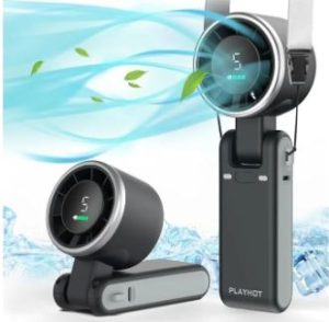 Foldable Hanging Neck Fan 3600mAh USB