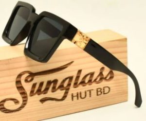 Stylish Sunglasses for Men - Black and Golden
