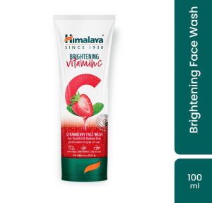 Himalaya Brightening Vitamin C Strawberry Face Wash-100ml