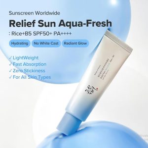 BEAUTY OF JOSEON Relief Sun Aqua Fresh Rice + B5 SPF50+ PA++++ 50ml