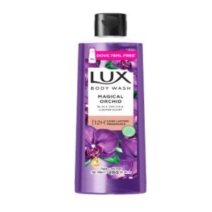 Lux Body Wash Black Orchid Scent & Juniper Oil 245ml
